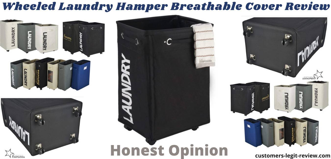 Wheeled Laundry Hamper Breathable Cover Review