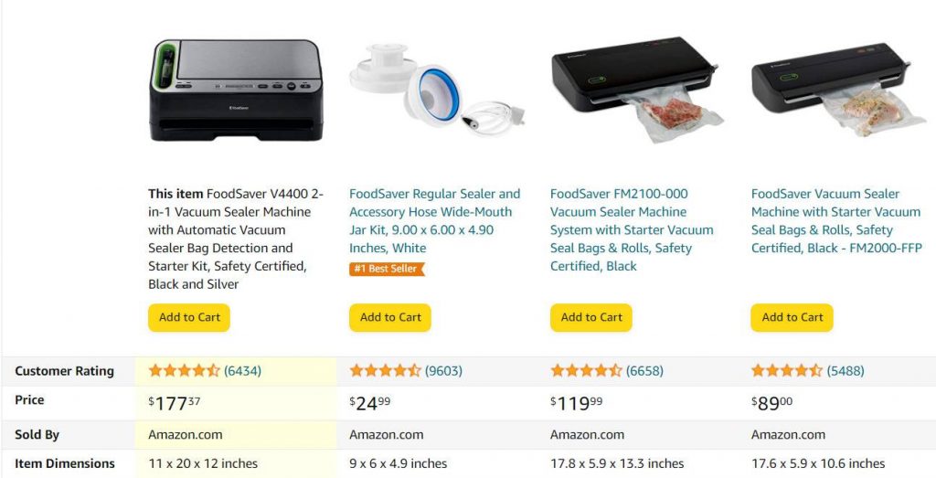 FoodSaver V4400 Vacuum Sealer Machine Review