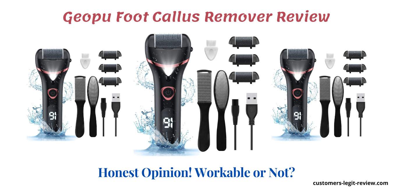 Geopu Foot Callus Remover Review