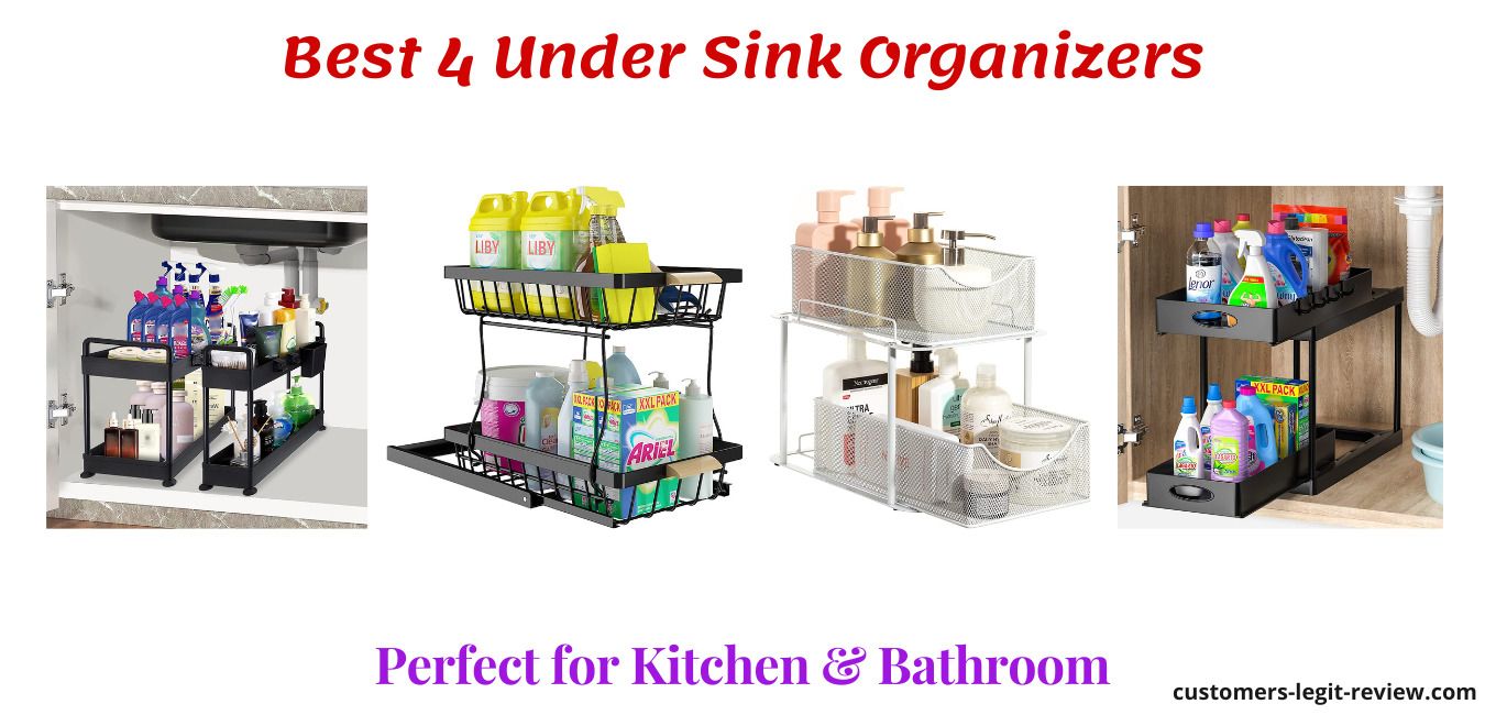 Best 4 Under Sink Organizers