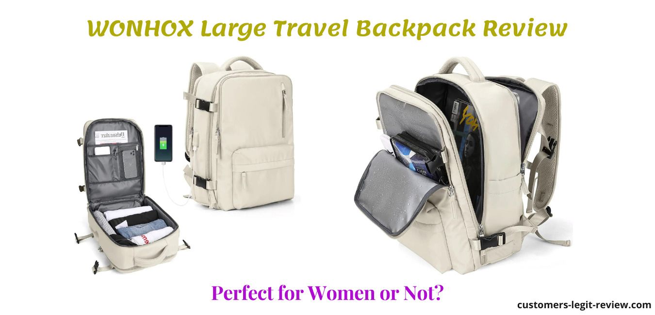 WONHOX Large Travel Backpack Review