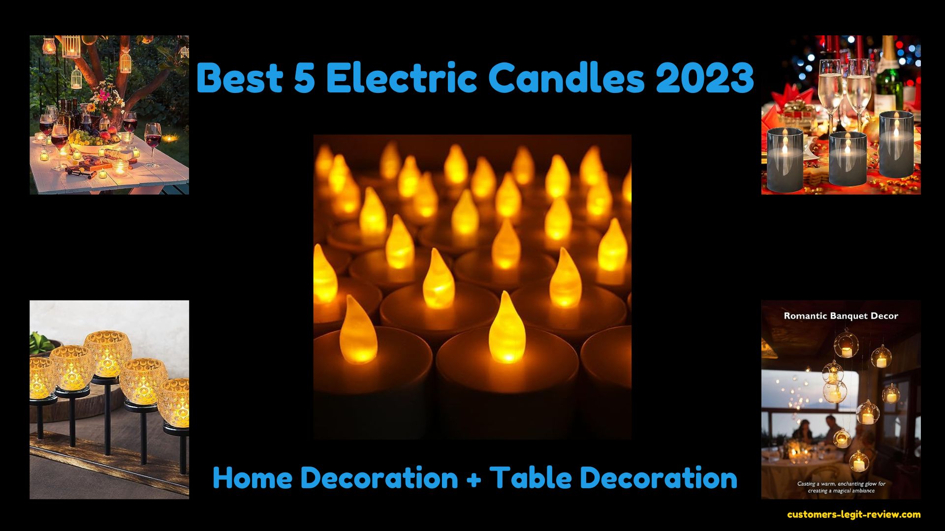 Best 5 Electric Candles 2023